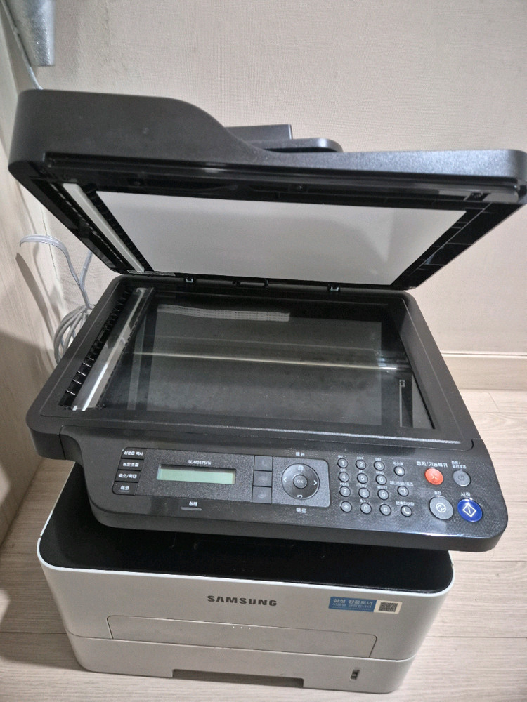 삼성 흑백 레이저 복합기 부품용 수리용 팩스, 인쇄 ,복사 스캔 하자 필독 이미지