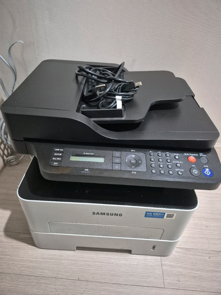 삼성 흑백 레이저 복합기 부품용 수리용 팩스, 인쇄 ,복사 스캔 하자 필독 이미지