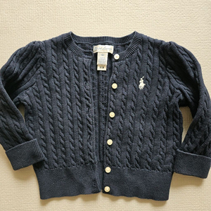 랄프로렌 18m 니트 가디건 2벌 이미지