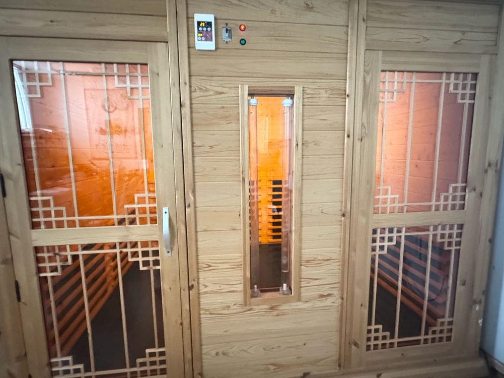 편백나무 수소찜질기 이미지