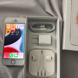 아이폰se1 로즈골드 128g 순정! 이미지