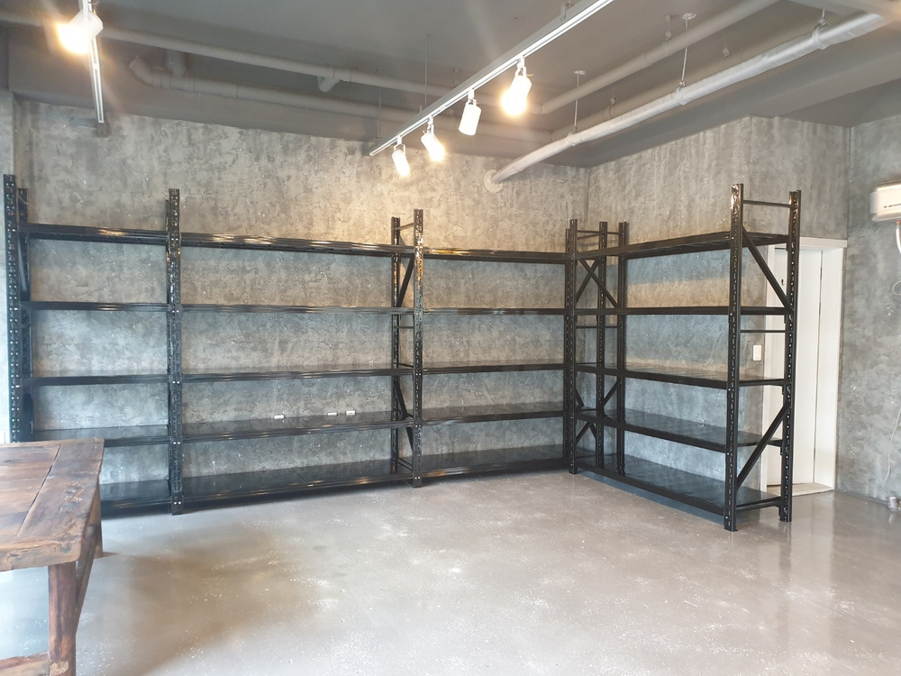 농업용 고릴라랙 철제선반 철제앵글 무볼트선반 새제품 농림창고 농막정리 이미지