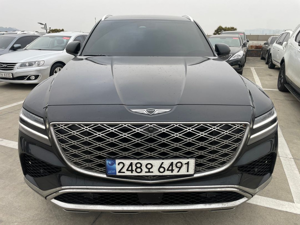 제네시스 GV80 2.5T 가솔린 AWD 24년08월 21283km 페리모델 완전무사고 브라운시트 입니다. 이미지