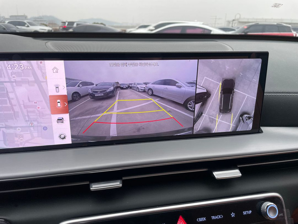 제네시스 GV80 2.5T 가솔린 AWD 24년08월 21283km 페리모델 완전무사고 브라운시트 입니다. 이미지