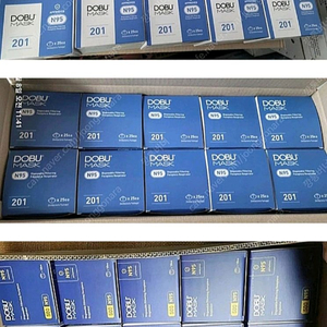 1급 도브 방진마스크 1박스(100개) 이미지