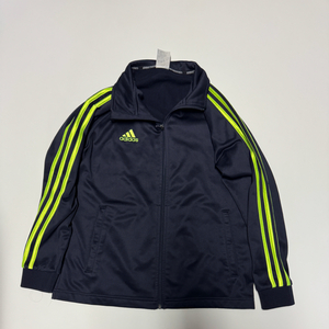 여성 아디다스 키즈 형광 삼선 트랙탑 져지 S 150 이미지