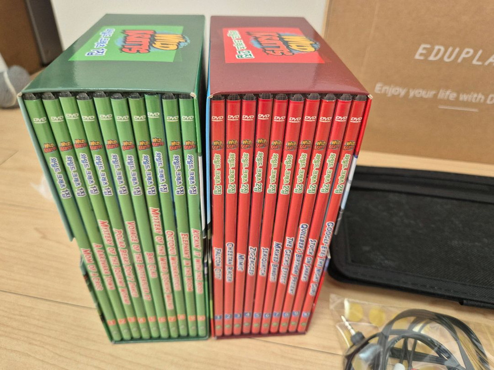 에듀 플레이어 edp 90s 와일드 크래츠 DVD 1집 2집 일괄 이미지