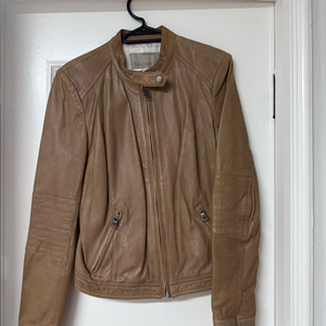 바나나리퍼블릭 헤리티지 양가죽 자켓 S 카멜 이미지