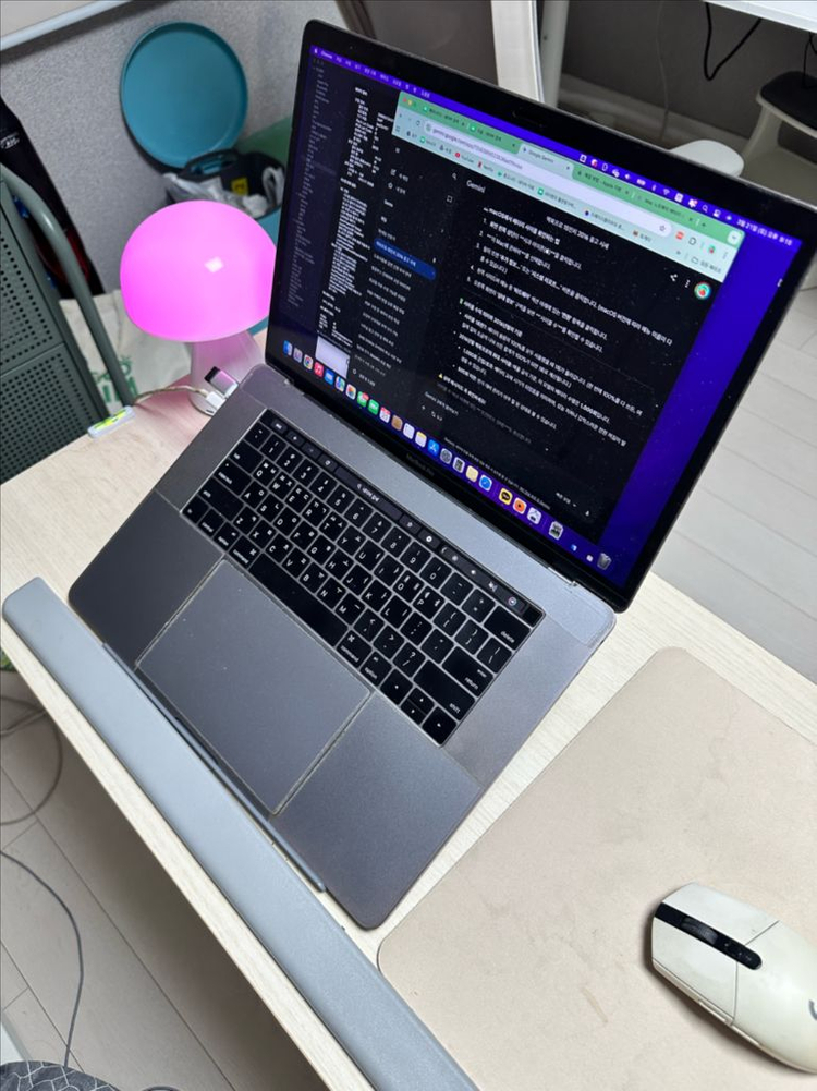 [A급/풀박스/사이클168] 맥북프로 2016년형 15인치 512GB 판매합니다 이미지