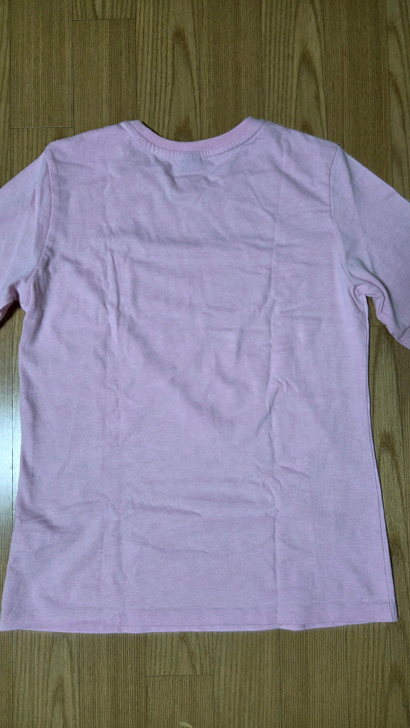 핑크색 GUESS 긴팔 티셔츠(165) 이미지