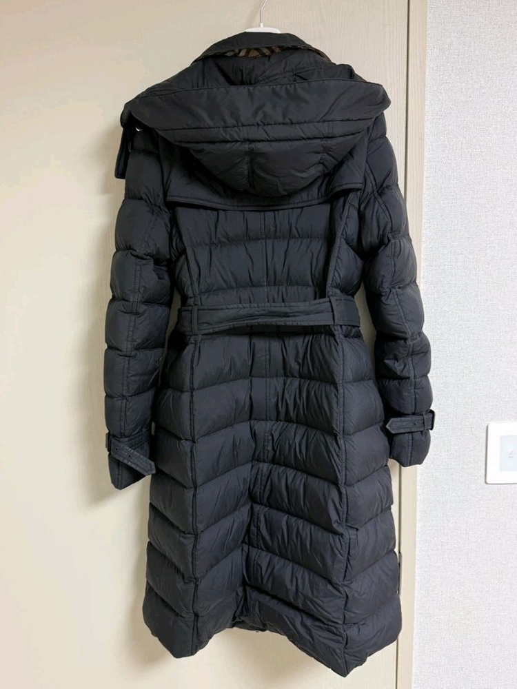 버버리 롱패딩 이미지