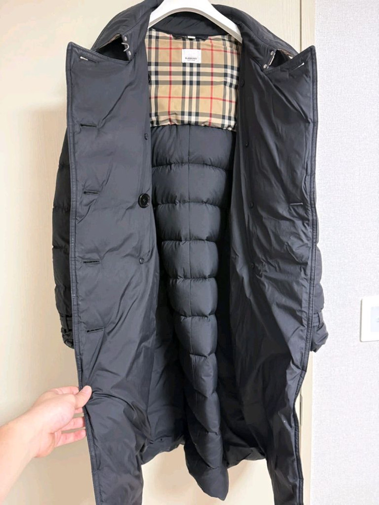버버리 롱패딩 이미지