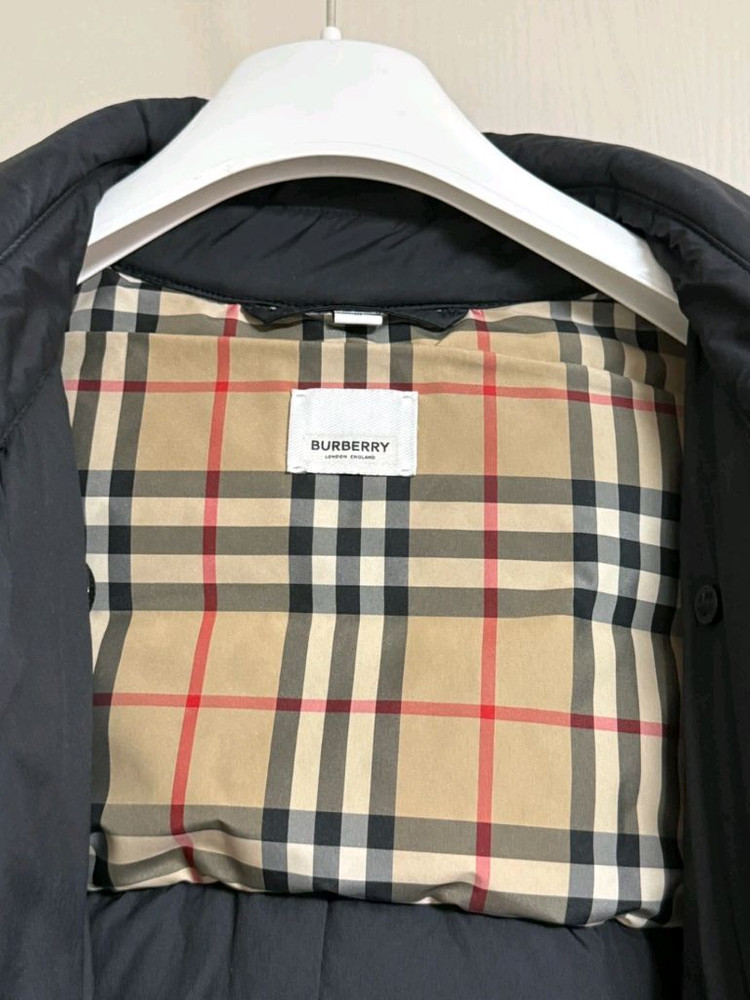 버버리 롱패딩 이미지