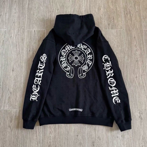 크롬하츠 홀스슈 버티컬 모노그램 후드집업 이미지