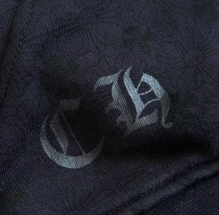 크롬하츠 홀스슈 버티컬 모노그램 후드집업 이미지