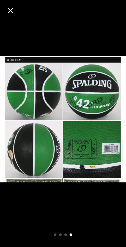 스팔딩 NBA 농구공 7호 새제품 농구 스포츠 사인볼 이미지
