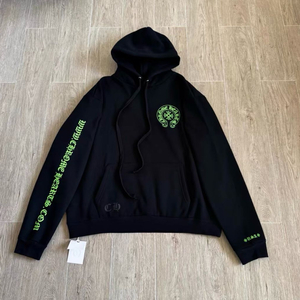 크롬하츠 익스클루시브 네온 레터링 후드 이미지