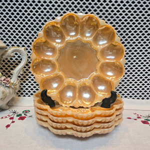 U.S.A 앵커호킹 미드 센투리 앰버 트레이<소분가능상품>. 이미지