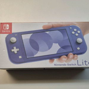 스위치 라이트 블루 박스셋 및 게임 이미지