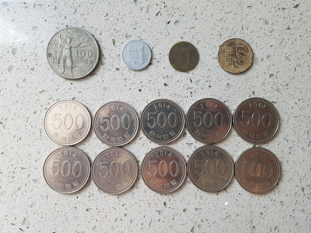 수집 동전 옛날 주화 팝니다 이미지