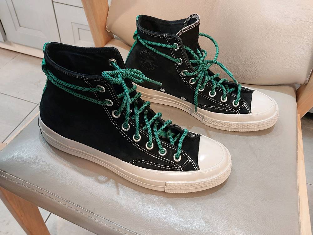 컨버스 척 70 디지털 터레인 블랙 스웨이드 260사이즈 택포3만 이미지