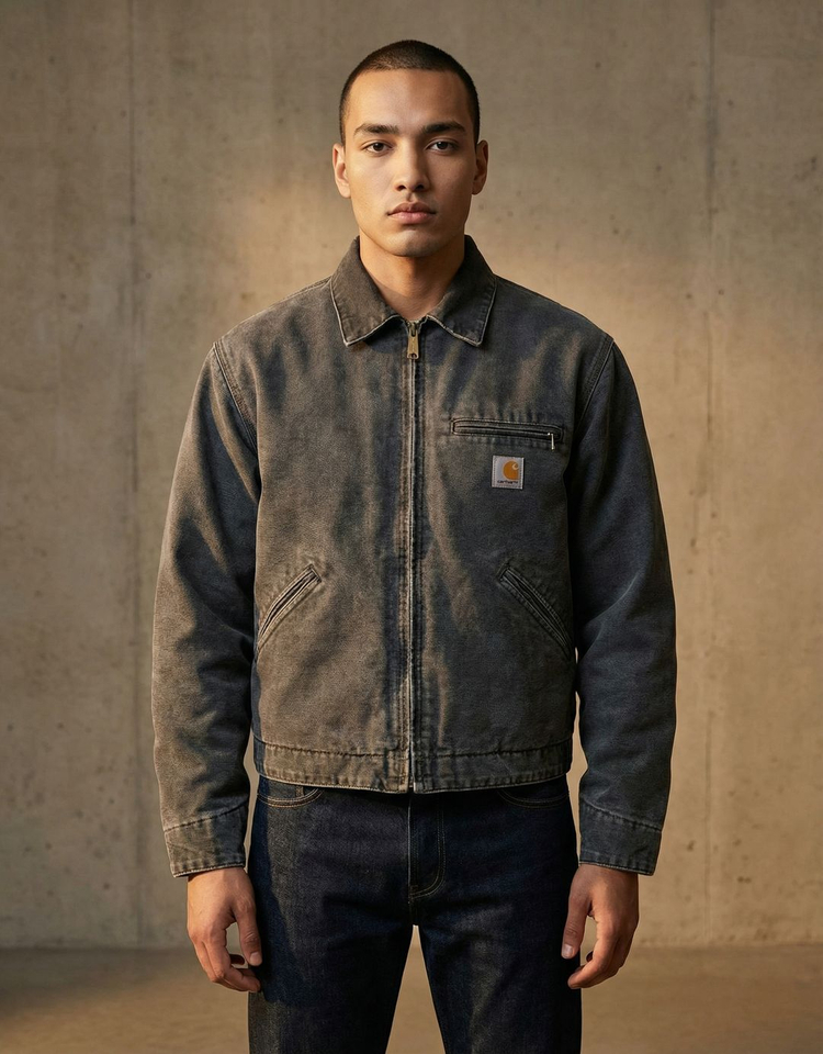 칼하트 디트로이트 워싱 자켓 j97 이미지