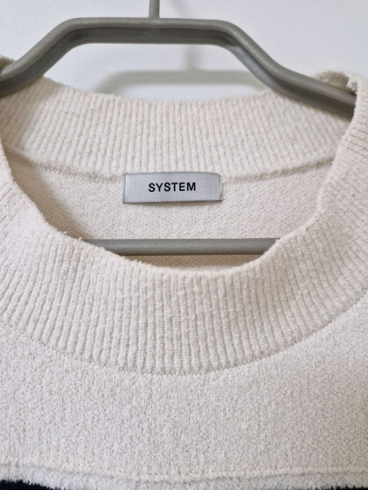 시스템 부클레 니트탑 이미지