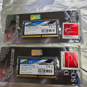 GSKILL 노트북 DDR4-2666 CL19 RIPJAWS 32GB(16GB x 2) 이미지
