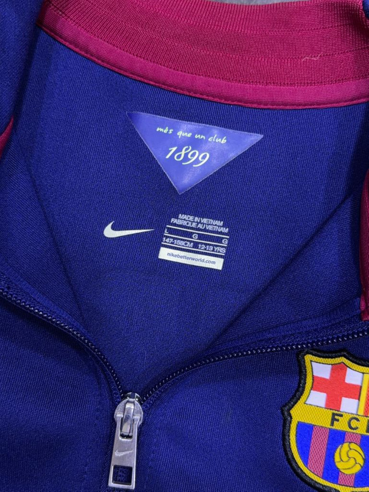 나이키 FC 바르셀로나 바르샤 트랙탑 져지 주니어 L 이미지