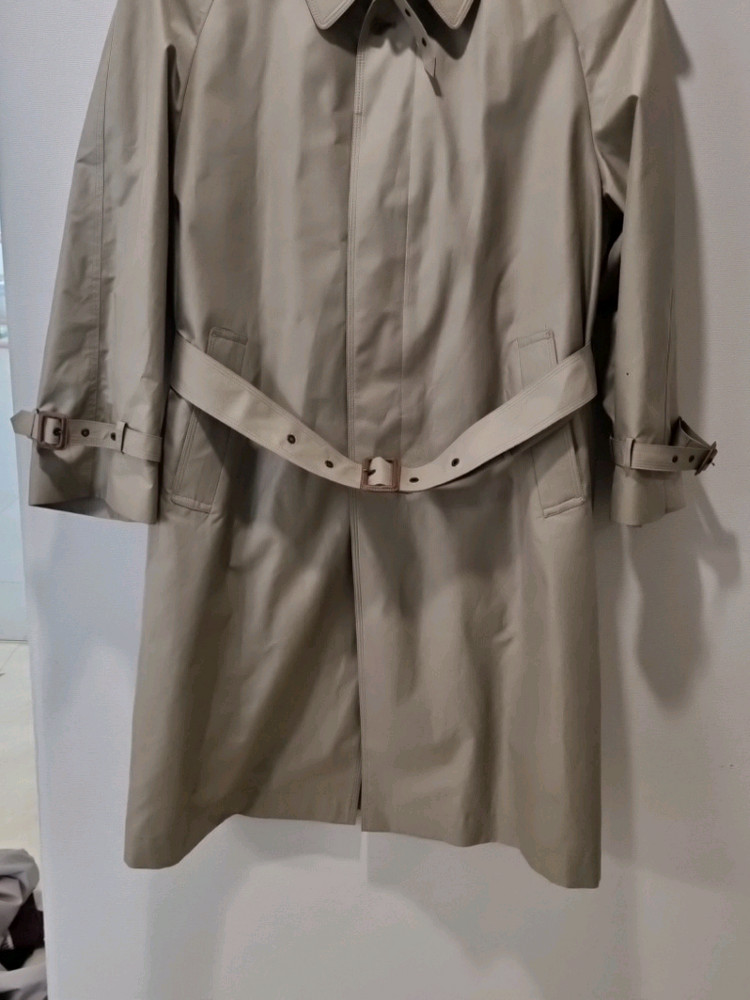 버버리 롱 트렌치코트 내피포함 오버핏 공용66-77 이미지