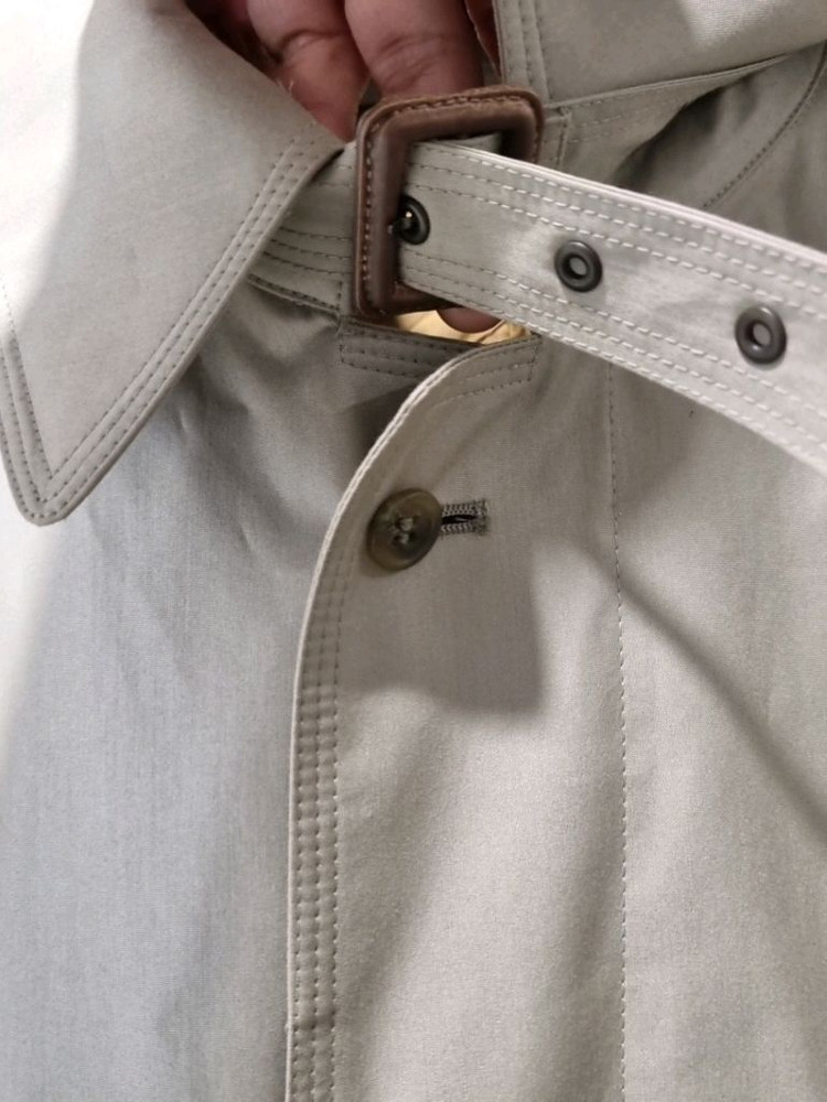 버버리 롱 트렌치코트 내피포함 오버핏 공용66-77 이미지