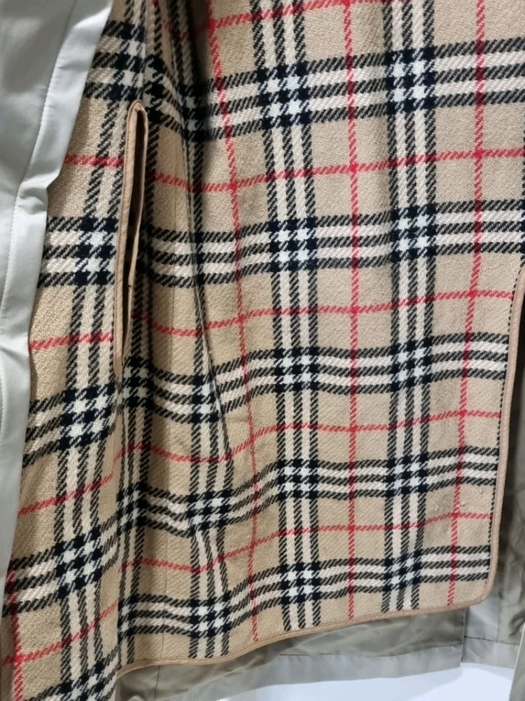 버버리 롱 트렌치코트 내피포함 오버핏 공용66-77 이미지