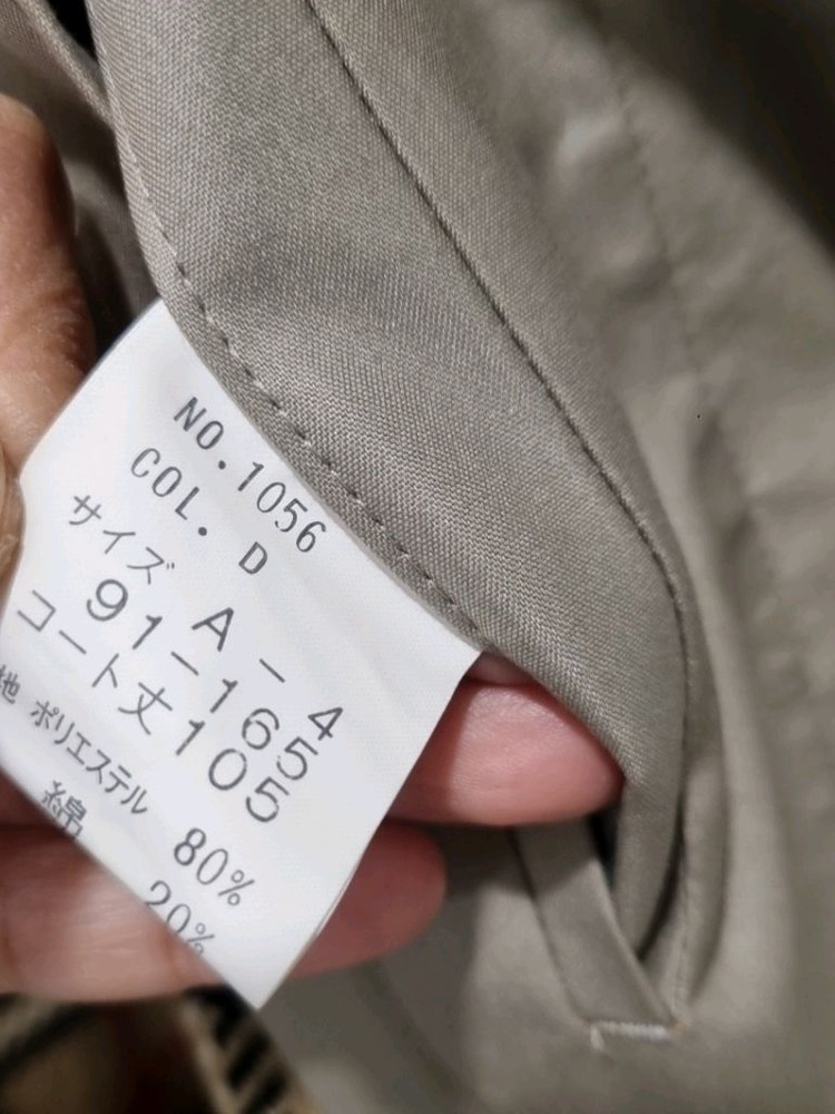 버버리 롱 트렌치코트 내피포함 오버핏 공용66-77 이미지