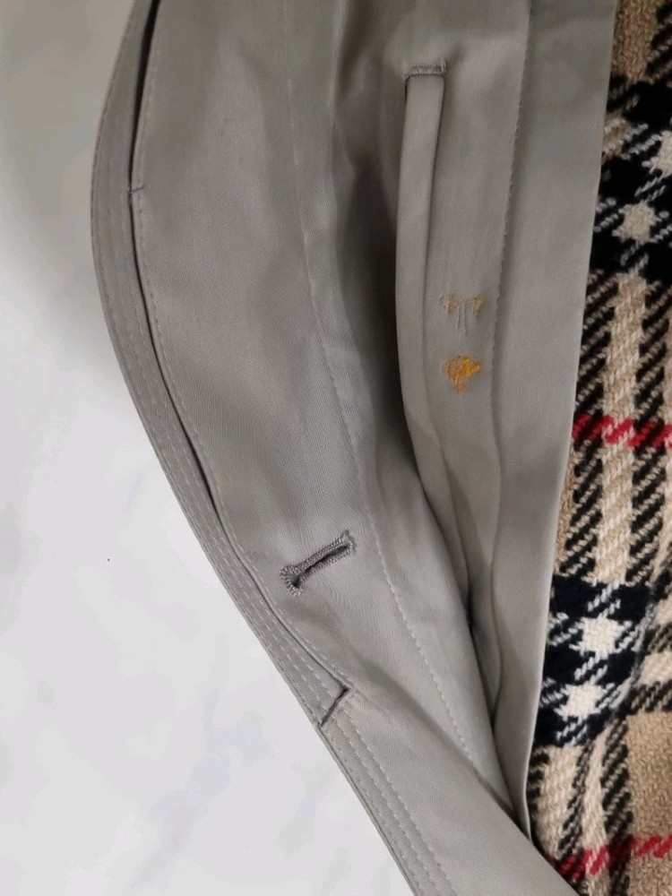 버버리 롱 트렌치코트 내피포함 오버핏 공용66-77 이미지