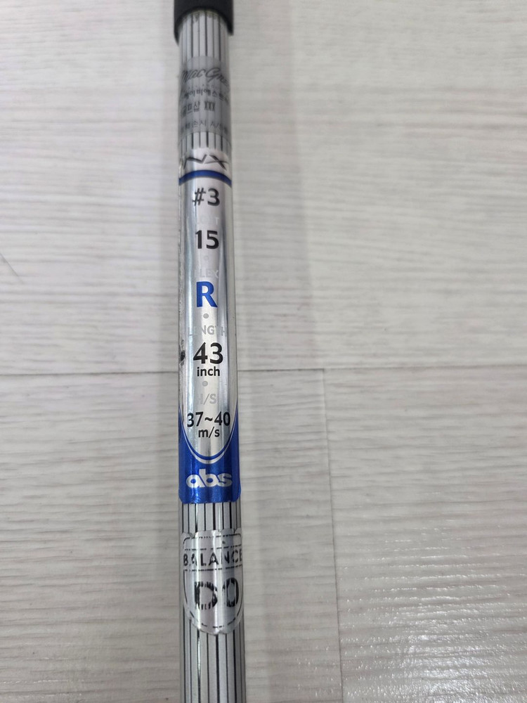 맥그리거 맥텍 NV-NX 3번 15도 R 남성용 우드 이미지