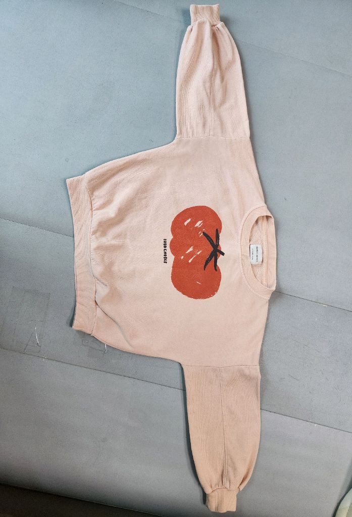 택포) 보보쇼즈 토마토 맨투맨 110 이미지