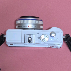 올림푸스 e-pl2+ 17 팬케익 렌즈 디지털카메라 미러리스 이미지