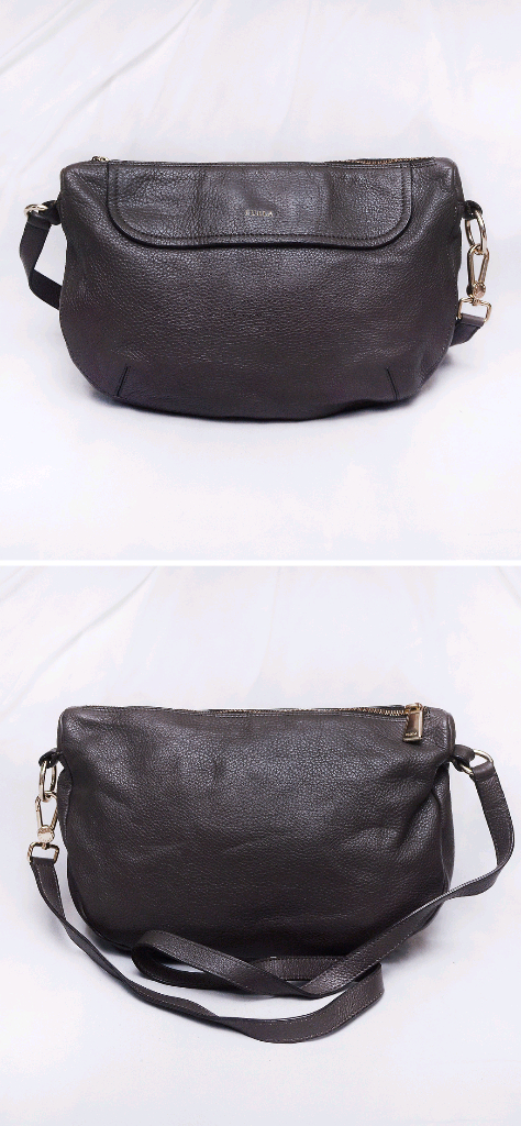 훌라 하프문 페블레더 가죽 호보백 (숄더.크로스) 이미지