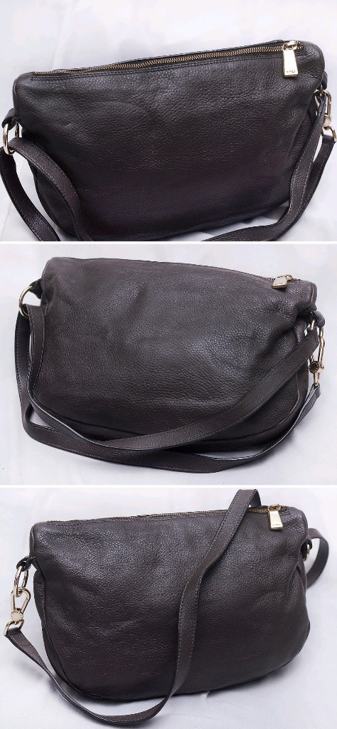 훌라 하프문 페블레더 가죽 호보백 (숄더.크로스) 이미지