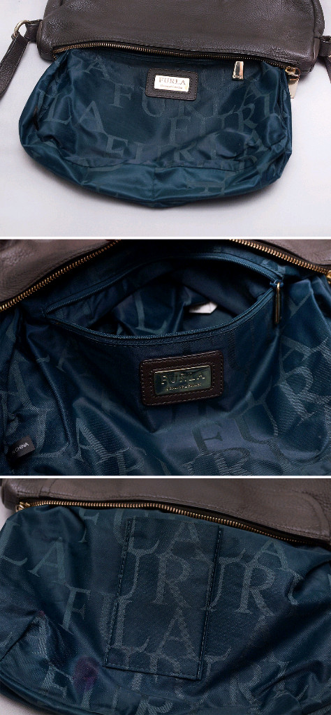 훌라 하프문 페블레더 가죽 호보백 (숄더.크로스) 이미지