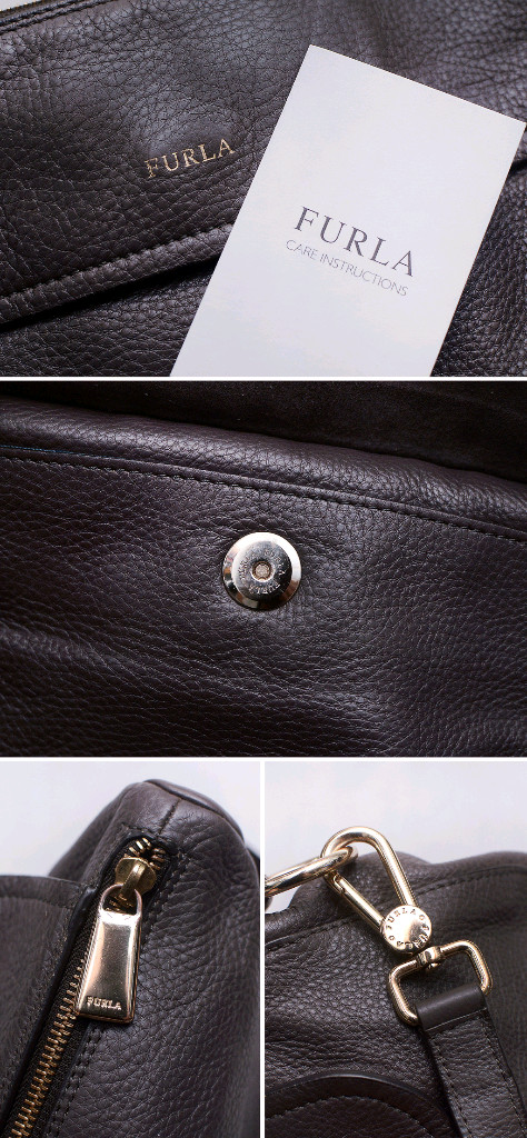 훌라 하프문 페블레더 가죽 호보백 (숄더.크로스) 이미지