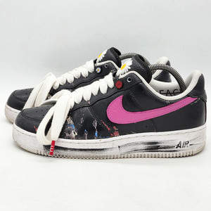 나이키 x 피스마이너스원 에어포스 1 로우 파라노이즈 3.0 블랙 앤 멀티컬러 (275) 이미지