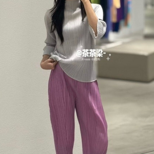 플리츠플리즈 씨커보톰팬츠, 씨커 팬츠 오키드 핑크 사이즈3 새상품 이미지