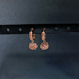 [새상품,선물박스포장]장미 원터치 지르코니아 링귀걸이/목걸이 반지 팔찌 진주 스와로브스키 구찌 까르띠에 루이비통 이미지