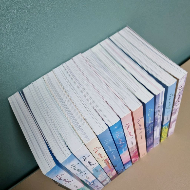 웹툰 만화책 아는여자애 1~12권 완결 개인소장용 이미지