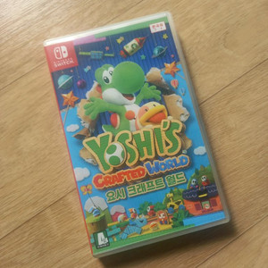 닌텐도 스위치 요시 크래프트 월드 이미지