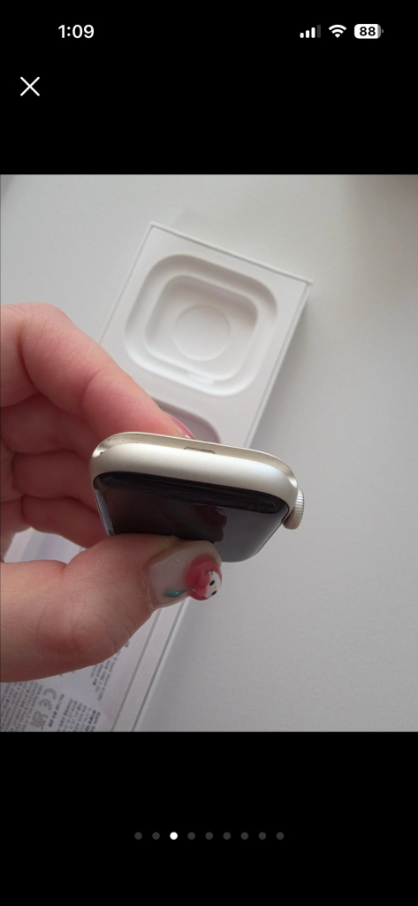 애플워치se2 40mm스타라이트 이미지