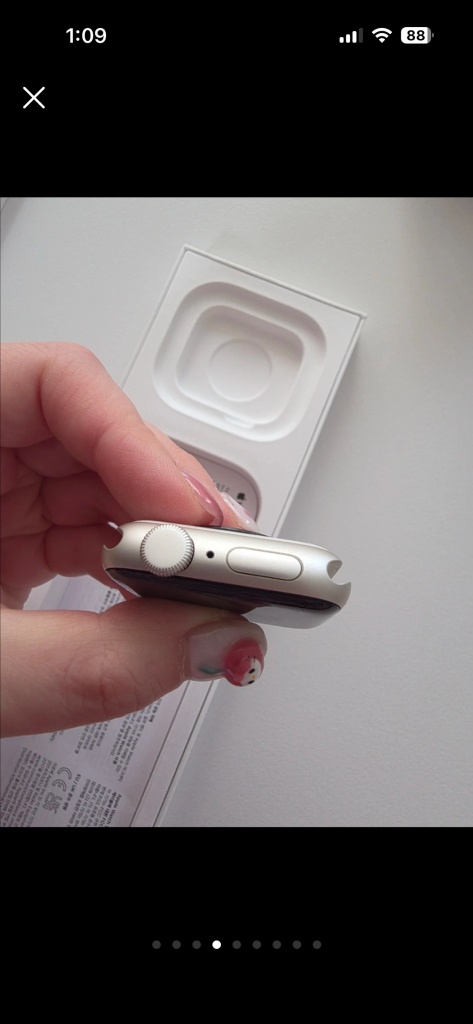 애플워치se2 40mm스타라이트 이미지