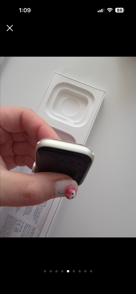 애플워치se2 40mm스타라이트 이미지