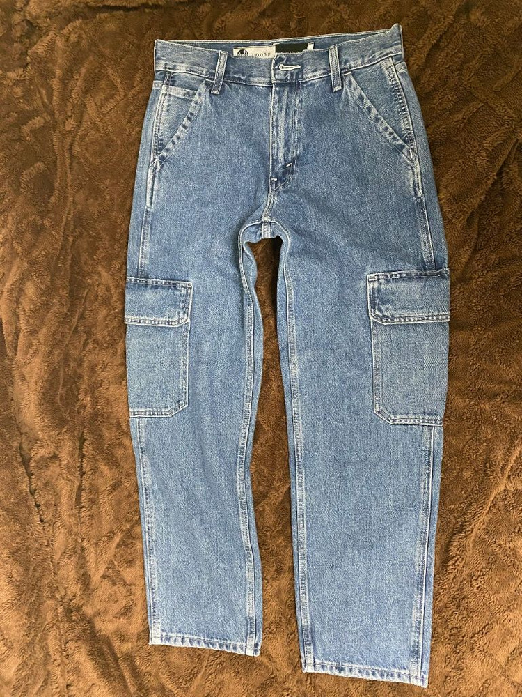 리바이스 실버탭 루즈핏 카고 청바지 이미지